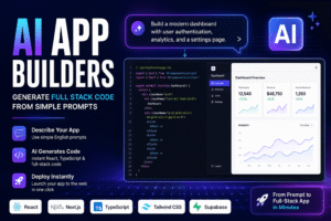 AI App Builders Generate Full Stack Code From Simple Prompts