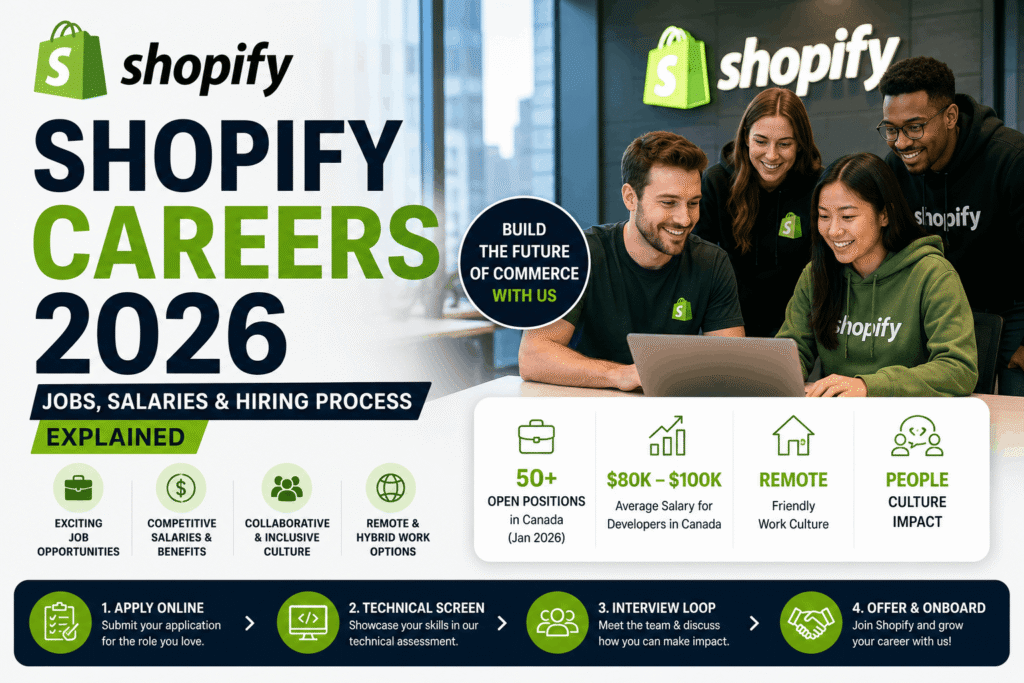 Shopify Careers 2026 Jobs Salaries and the Hiring Process Explained