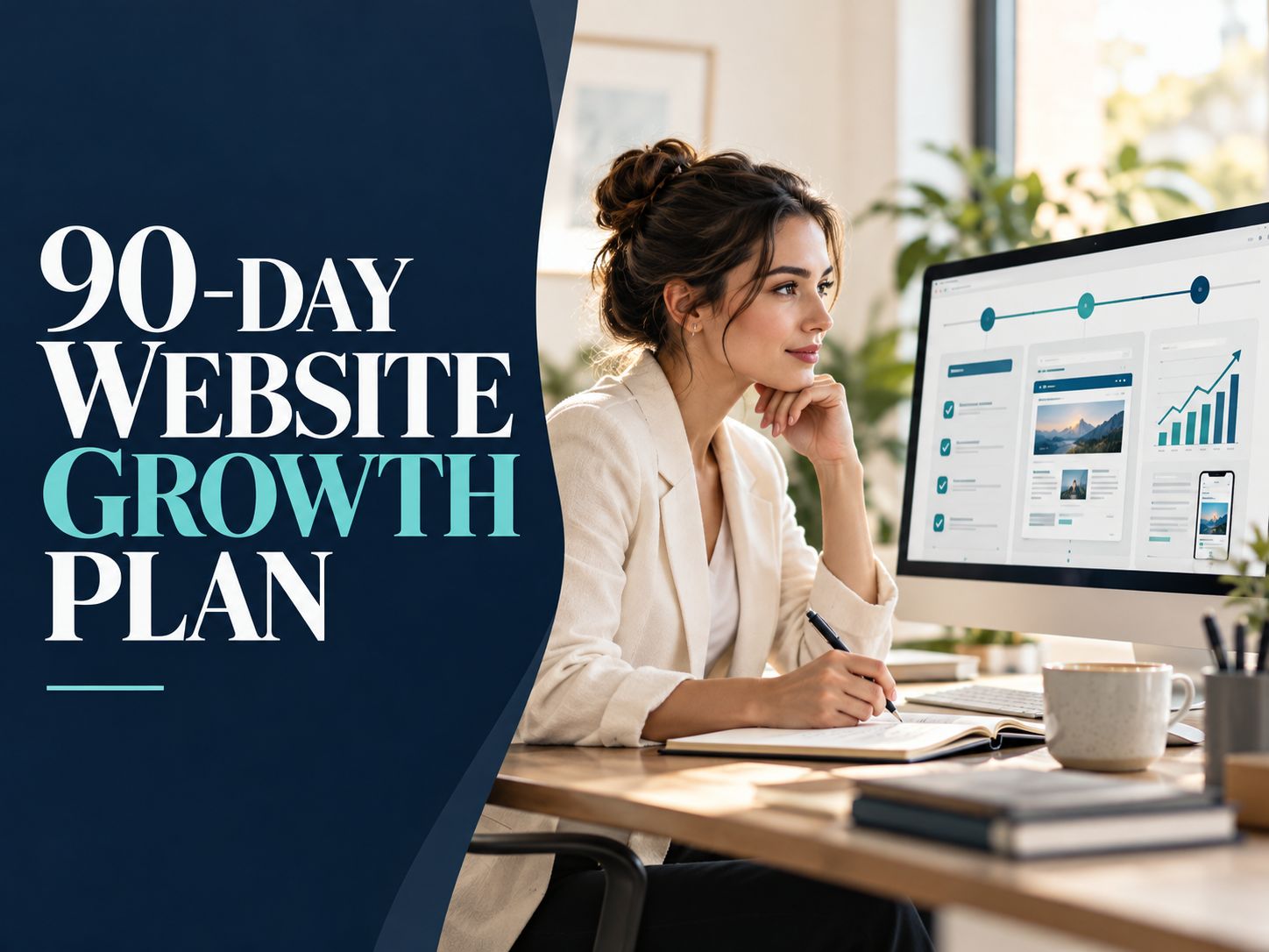 Business Growth Through Website: How to Get More Customers, Not Just More Traffic