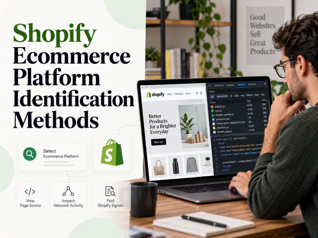 Shopify Ecommerce Platform Identification Methods How to Tell if a Website Uses Shopify